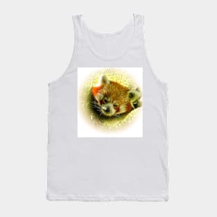 Red panda Tank Top